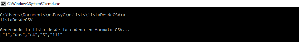 lista Desde CSV